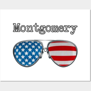 AMERICA PILOT GLASSES MONTGOMERY Posters and Art